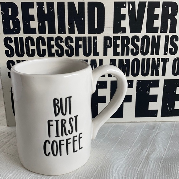 Pier 1 but first coffee mug - Picture 2 of 6